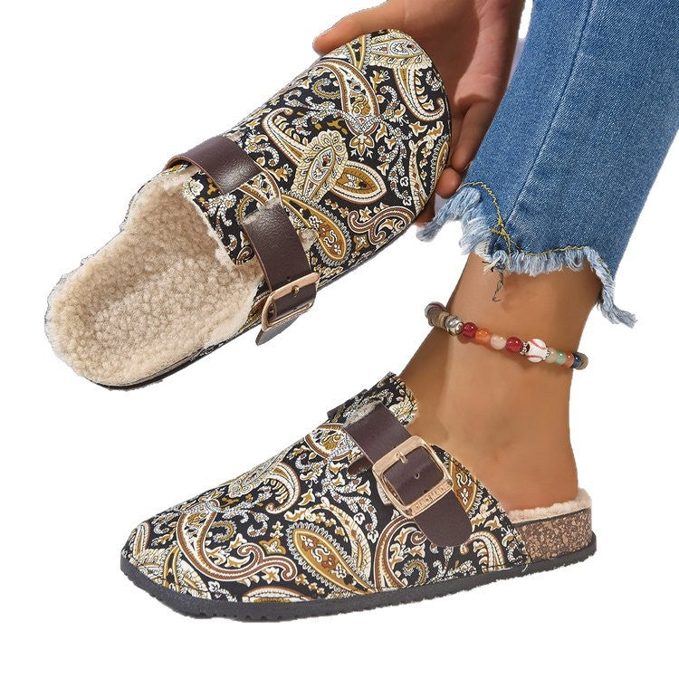 Eleganckie Ortopedyczne Buty z Unikalnym Wzorem