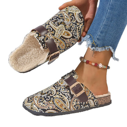 Eleganckie Ortopedyczne Buty z Unikalnym Wzorem