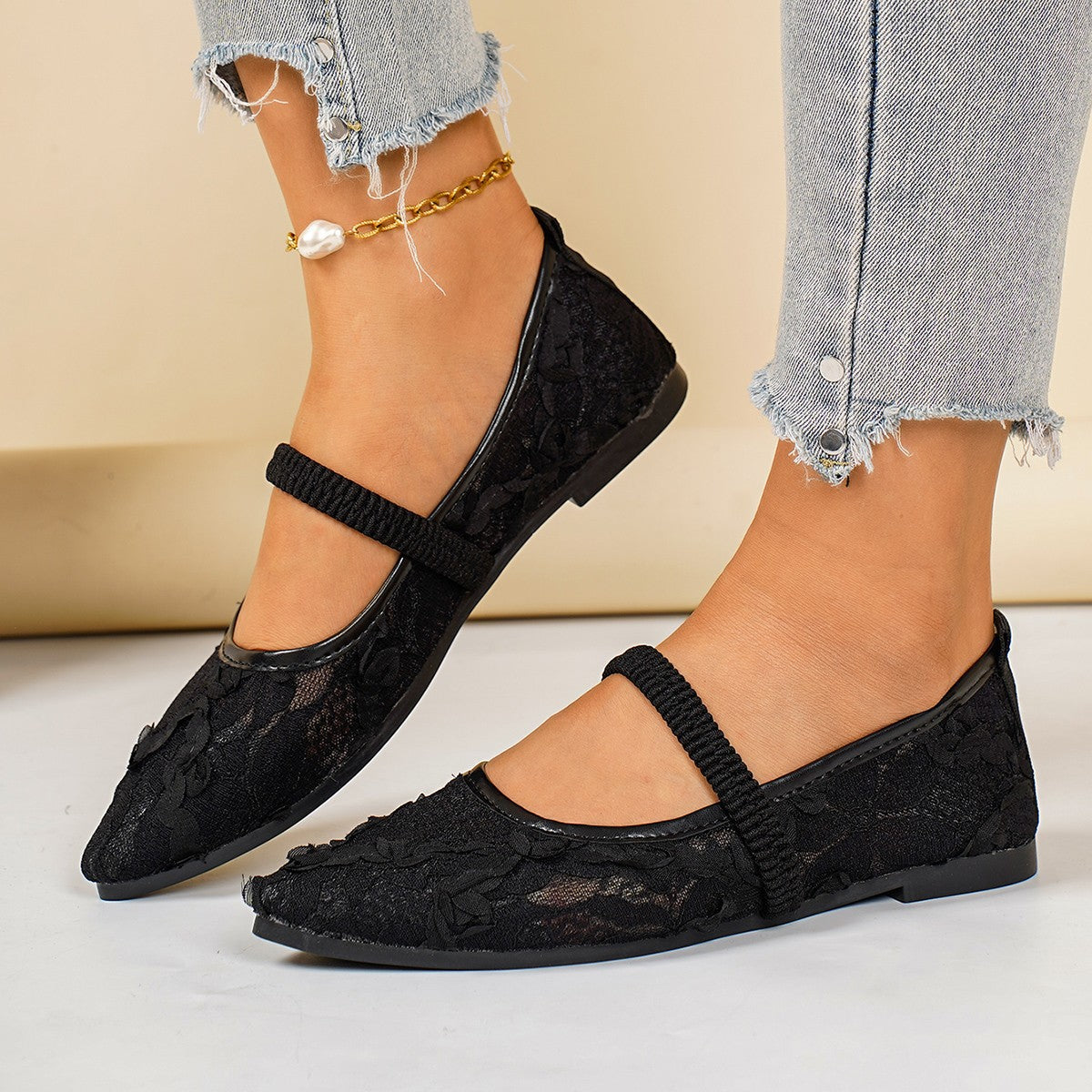 Eleganckie Ortopedyczne Buty z Unikalnym Wzorem