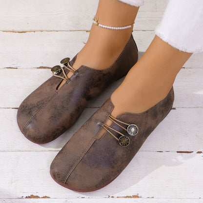 Eleganckie Ortopedyczne Buty z Unikalnym Wzorem