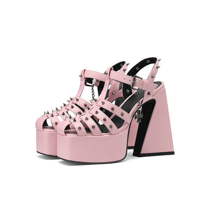 Eleganckie Ortopedyczne Sandały z Unikalnym Wzorem
