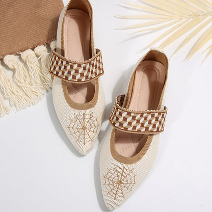 Eleganckie Ortopedyczne Buty z Unikalnym Wzorem