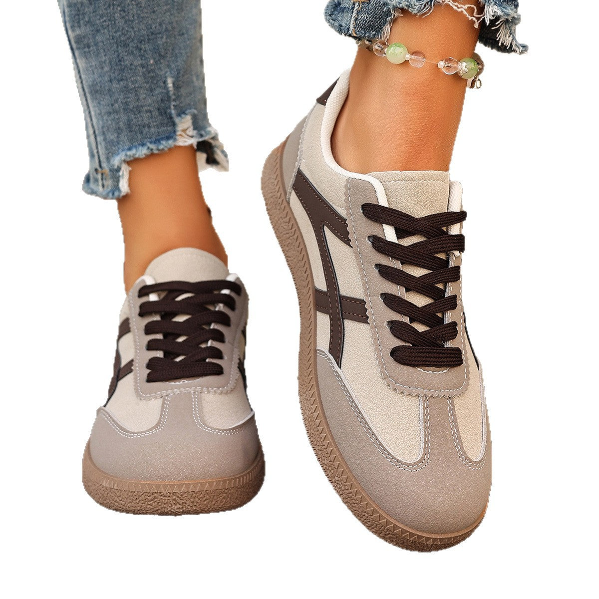 Ortopedyczne Sneakersy Inspirowane Stylem Vintage