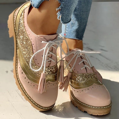 Eleganckie Ortopedyczne Buty z Unikalnym Wzorem