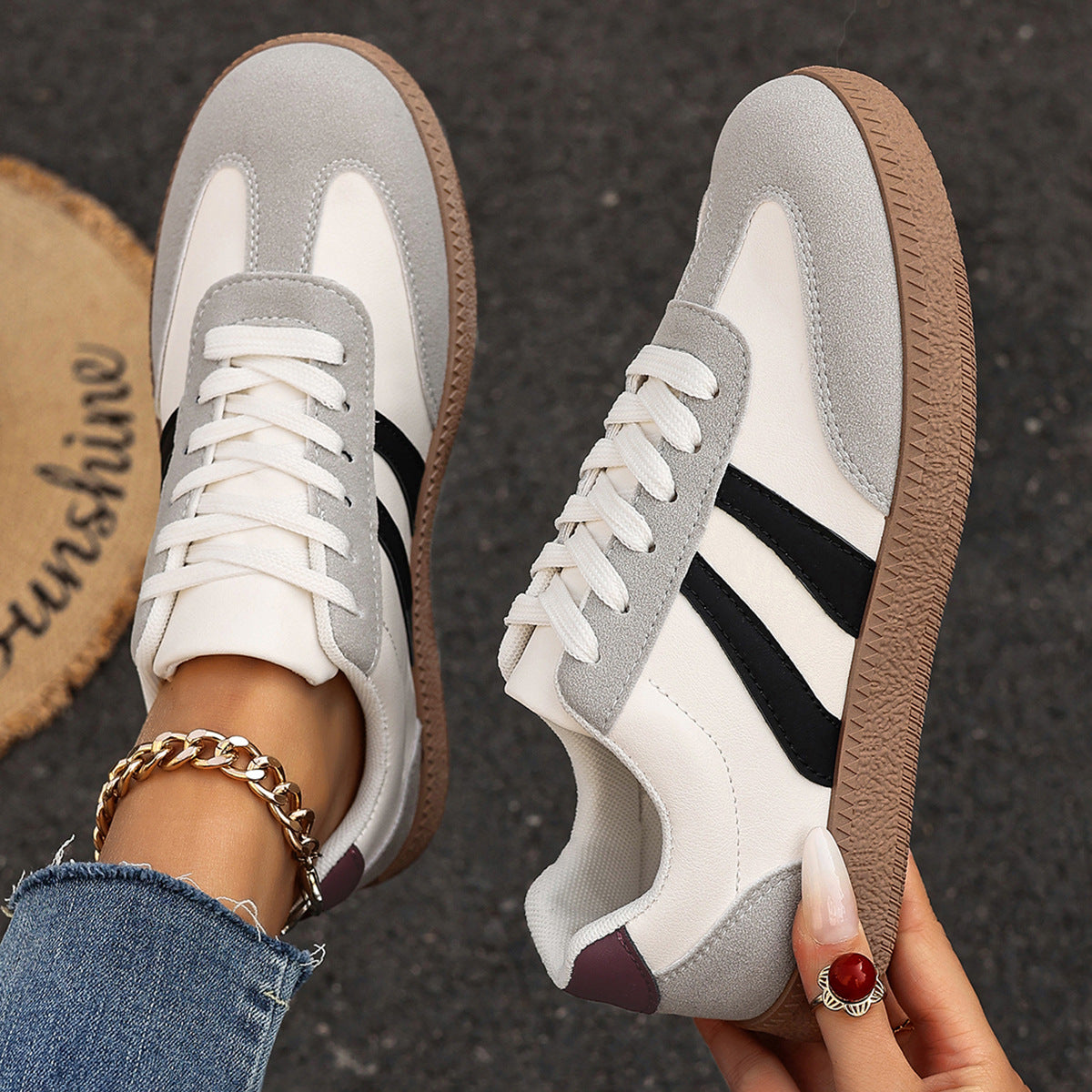 Pełne Wdzięku Ortopedyczne Sneakersy w Nowoczesnym Stylu
