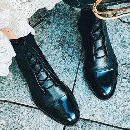 Eleganckie Ortopedyczne Kozaki z Unikalnym Wzorem