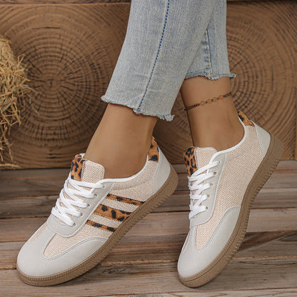 Eleganckie Ortopedyczne Sneakersy z Unikalnym Wzorem