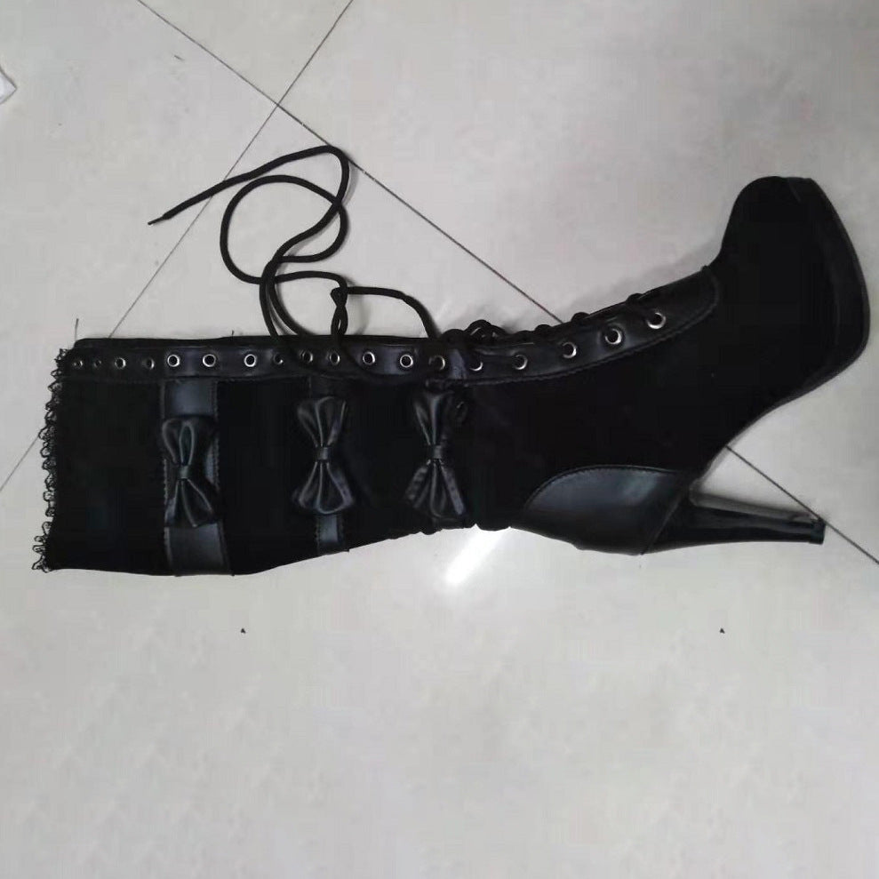 Eleganckie Ortopedyczne Kozaki z Unikalnym Wzorem