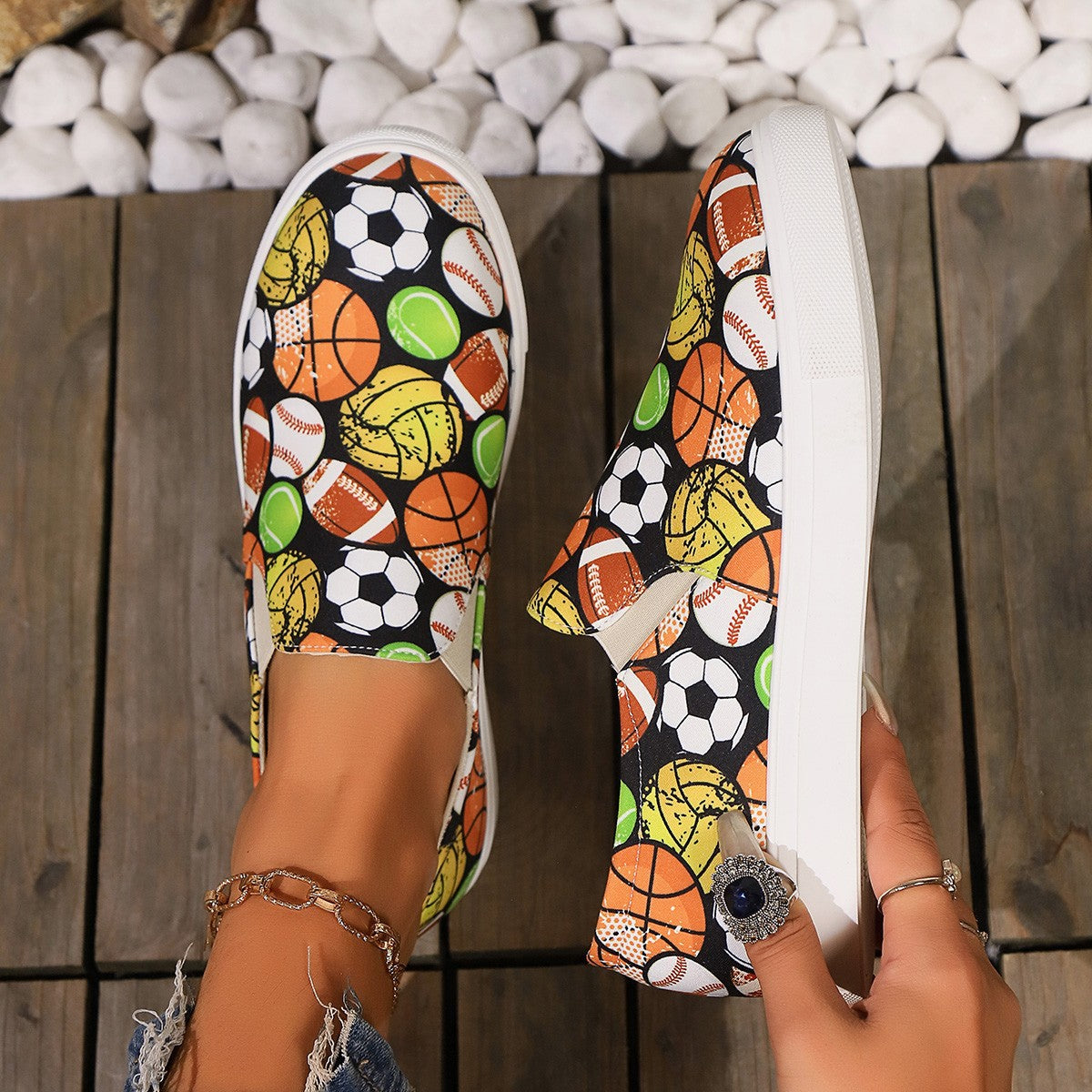Eleganckie Ortopedyczne Buty z Unikalnym Wzorem