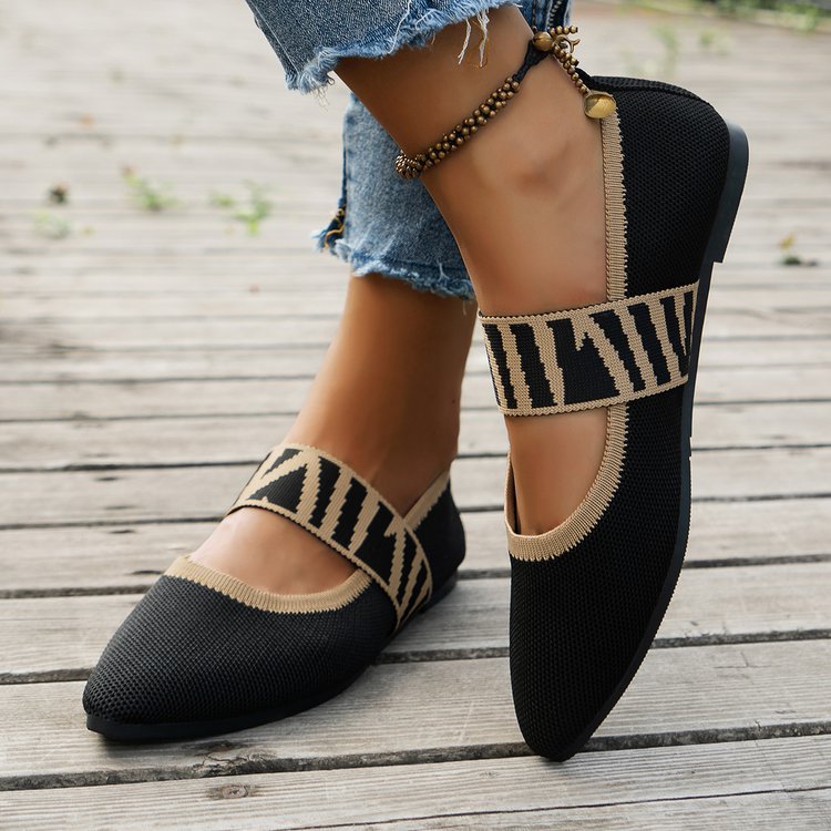 Eleganckie Ortopedyczne Buty z Unikalnym Wzorem