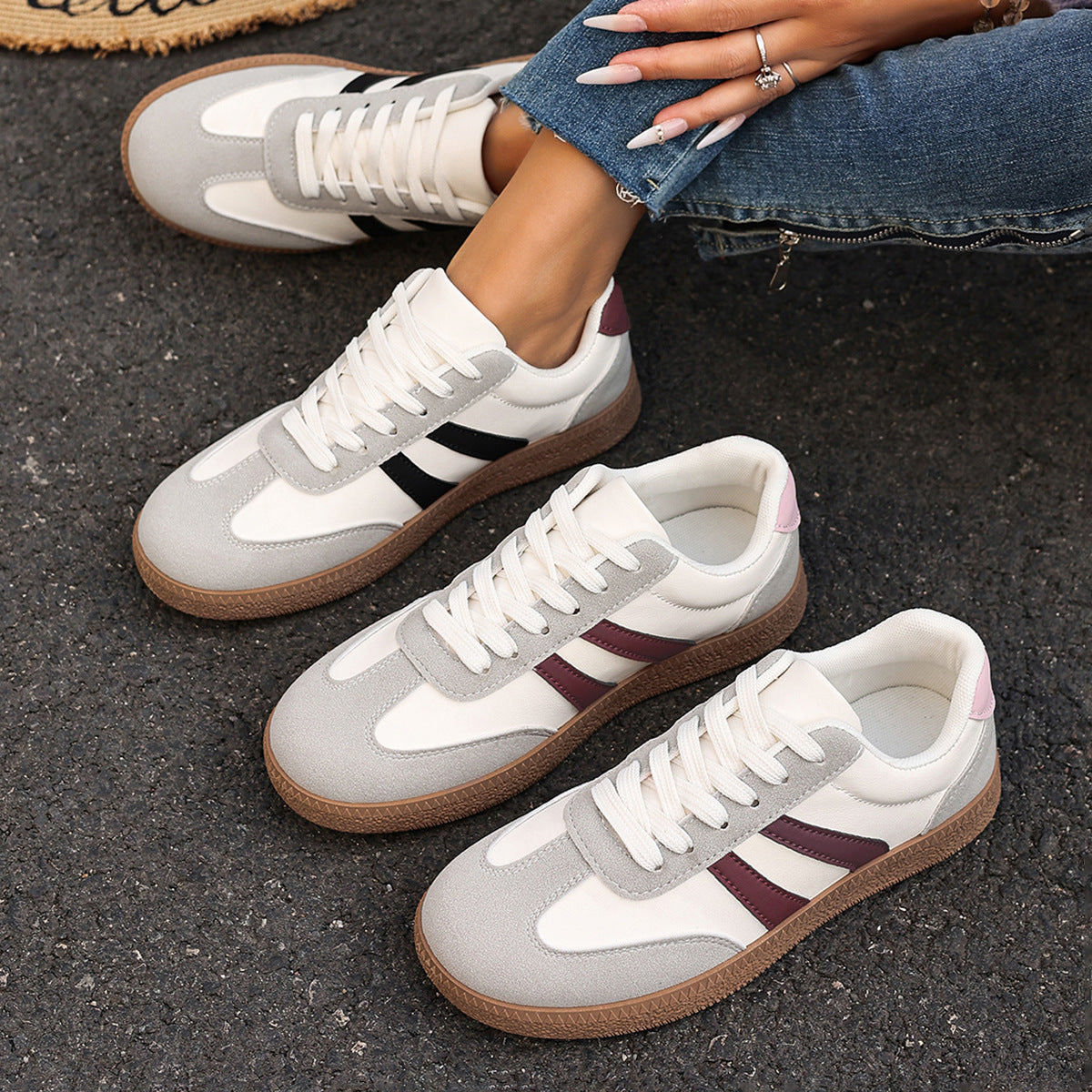 Pełne Wdzięku Ortopedyczne Sneakersy w Nowoczesnym Stylu
