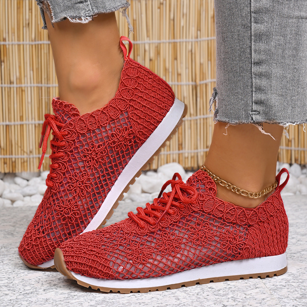 Eleganckie Ortopedyczne Sneakersy na Każdy Krok