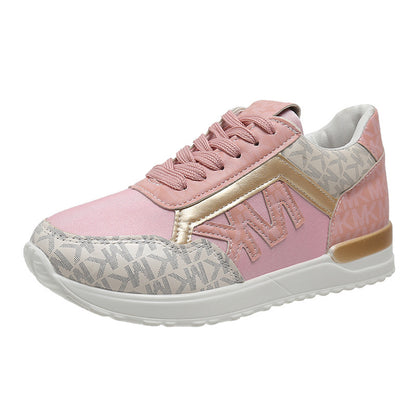 Eleganckie Ortopedyczne Sneakersy z Unikalnym Wzorem