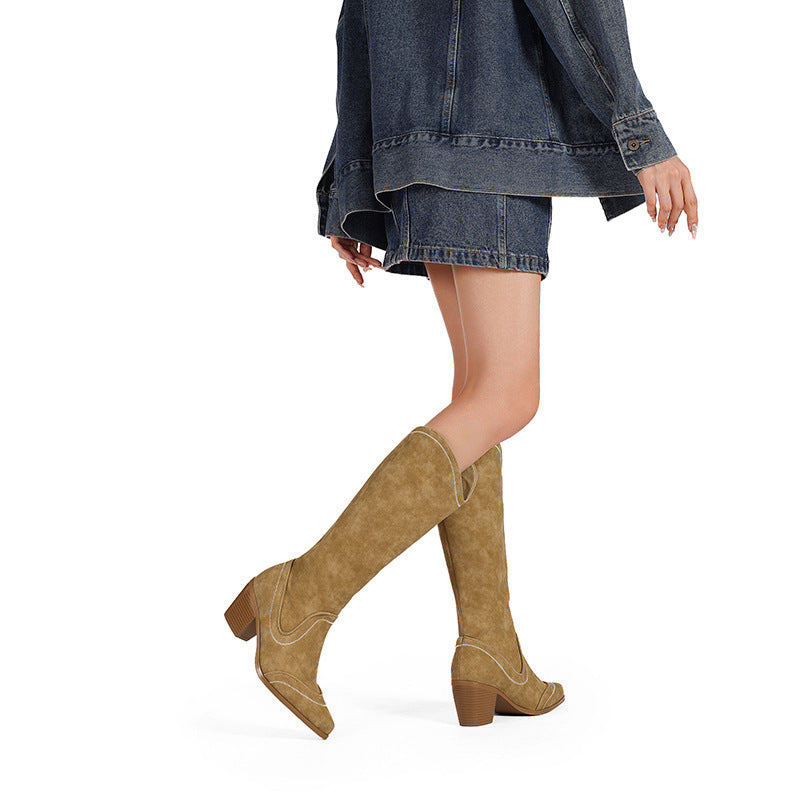 Ortopedyczne Kozaki Inspirowane Stylem Vintage