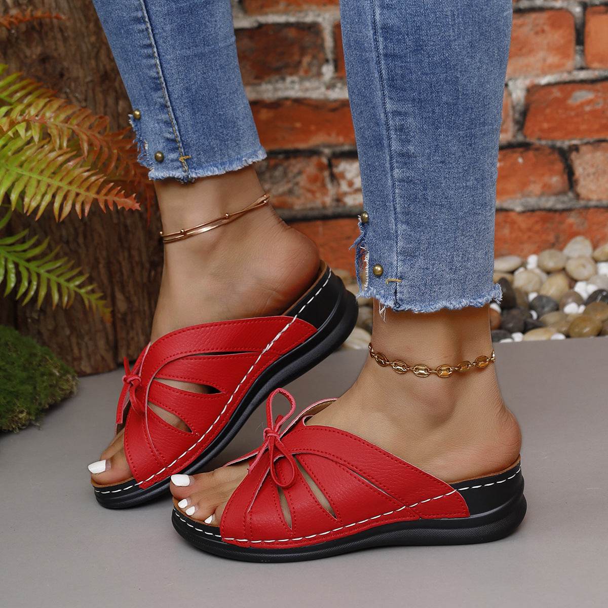 Eleganckie Ortopedyczne Buty z Unikalnym Wzorem