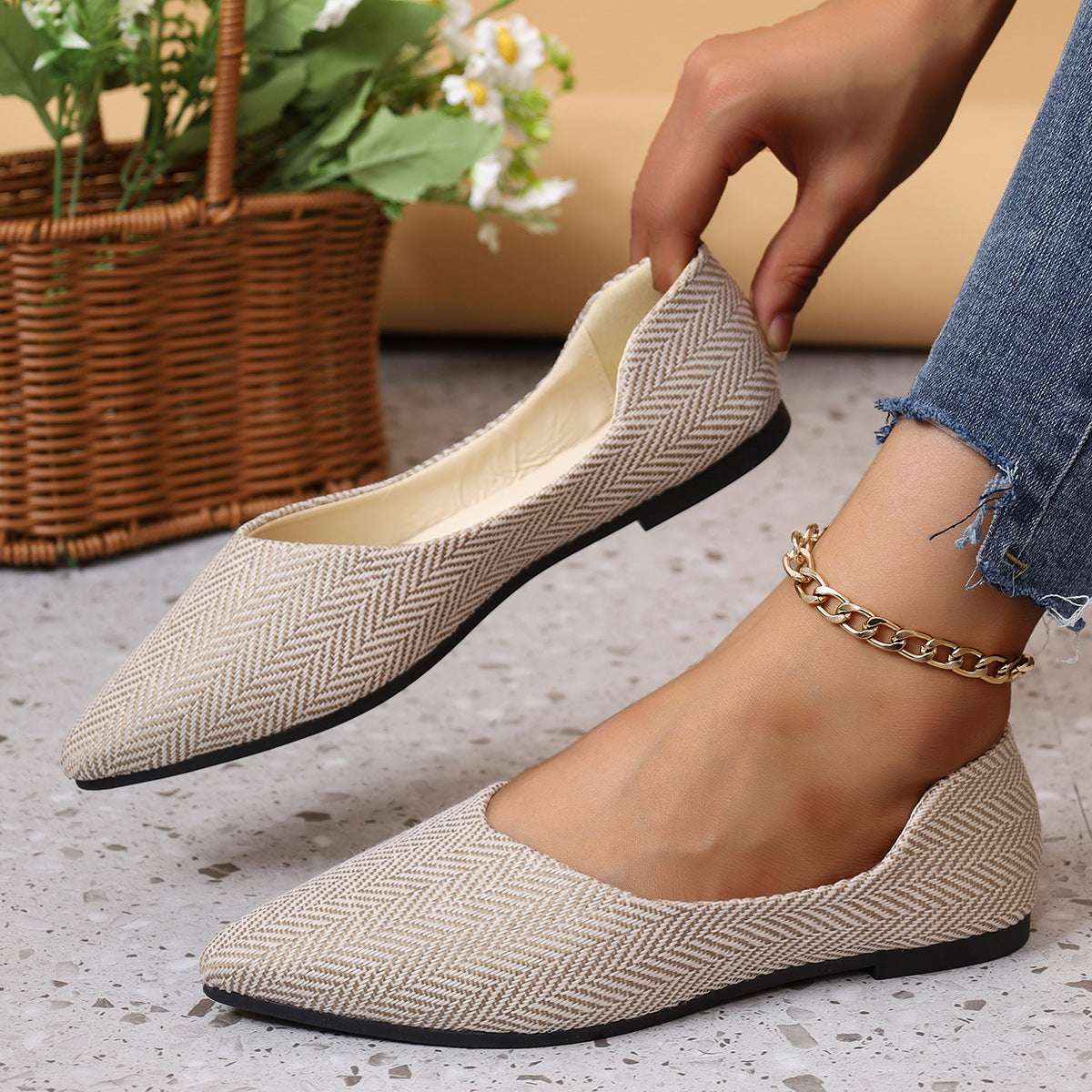 Eleganckie Ortopedyczne Buty z Unikalnym Wzorem