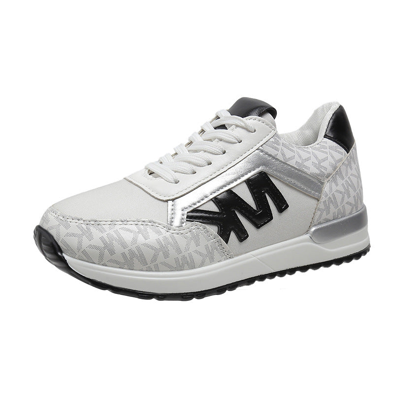 Eleganckie Ortopedyczne Sneakersy z Unikalnym Wzorem