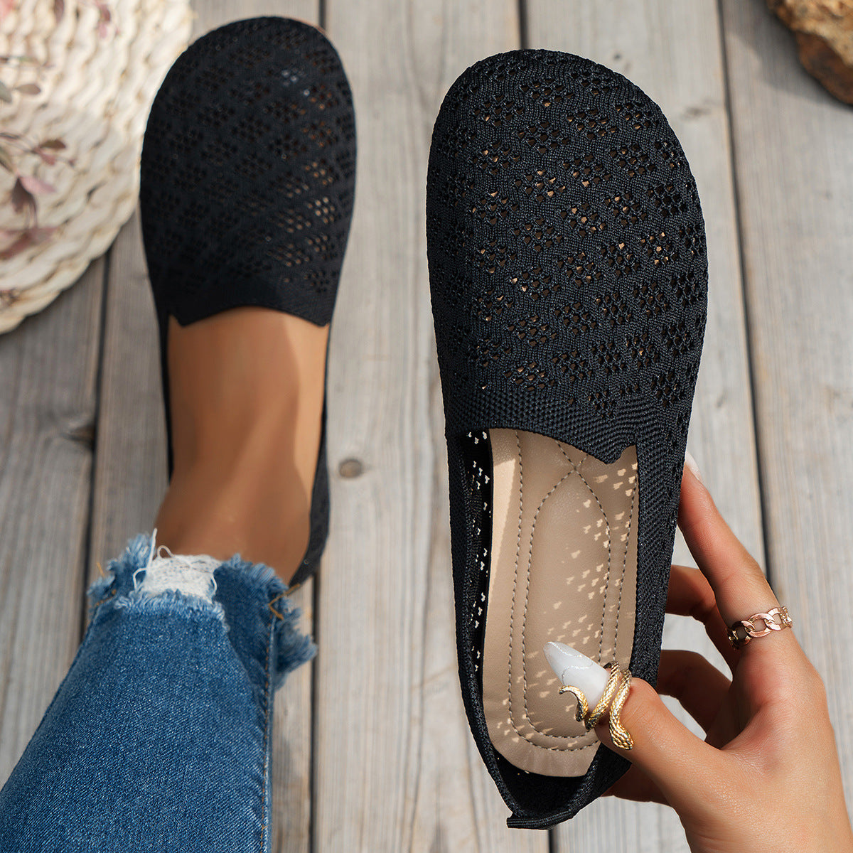 Eleganckie Ortopedyczne Buty z Unikalnym Wzorem