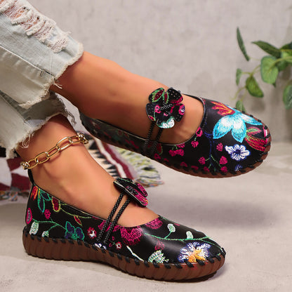 Eleganckie Ortopedyczne Buty z Unikalnym Wzorem
