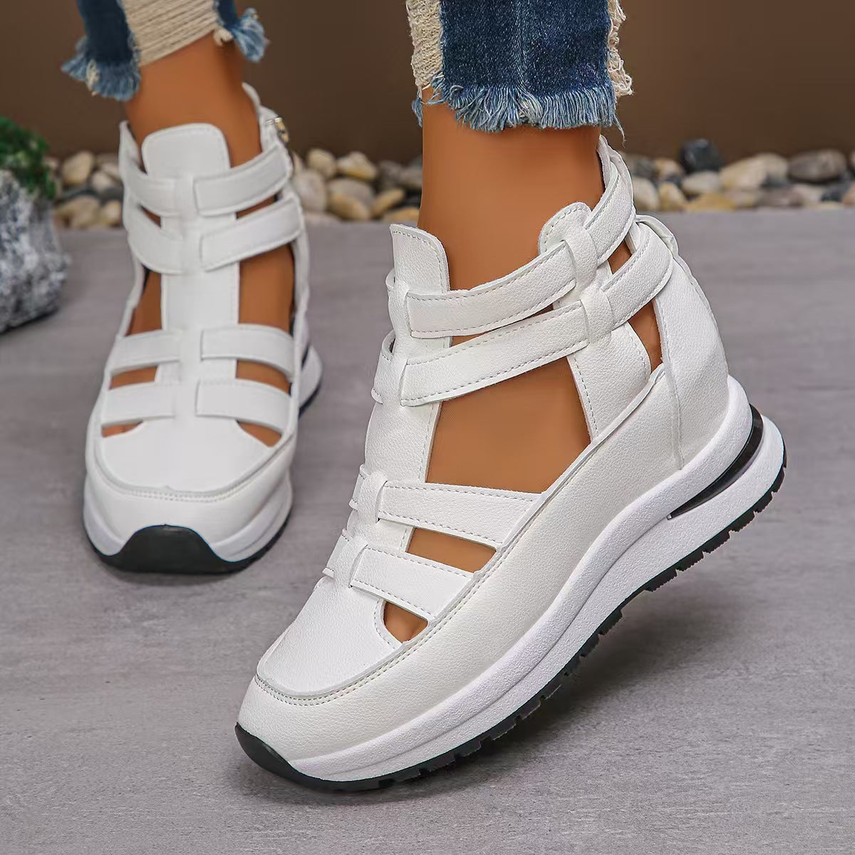 Ortopedyczne Sneakersy Inspirowane Stylem Vintage