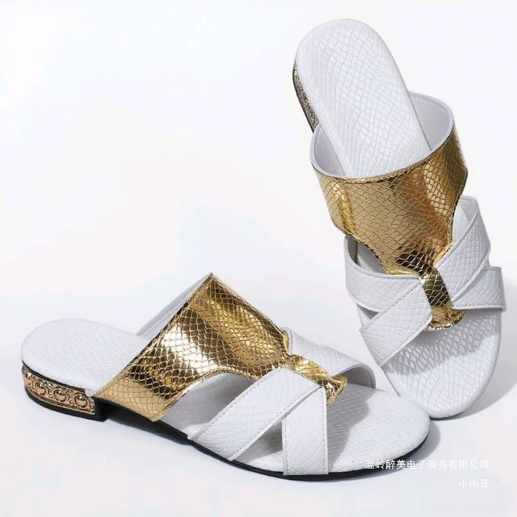 Ortopedyczne Sandały Inspirowane Stylem Vintage