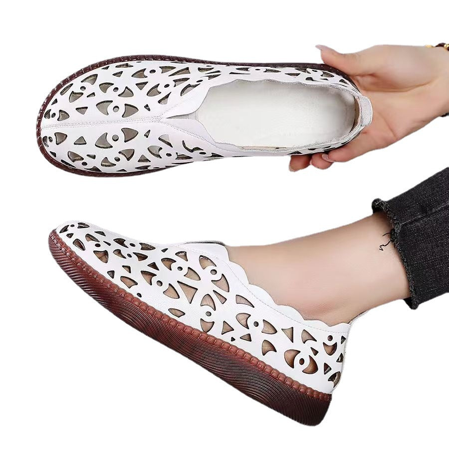 Eleganckie Ortopedyczne Buty z Unikalnym Wzorem