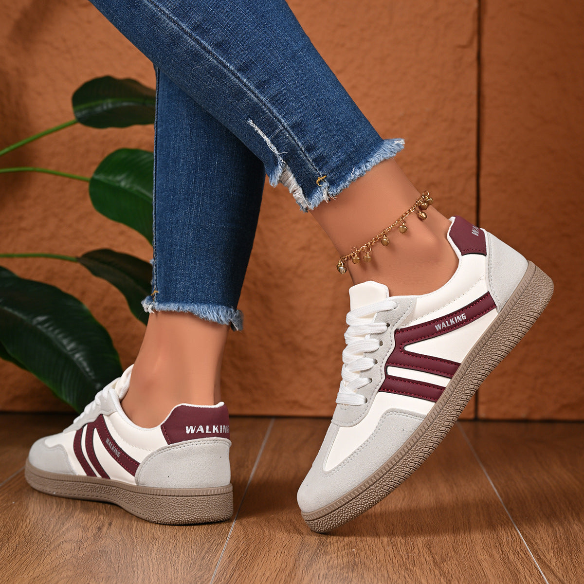 Eleganckie Ortopedyczne Buty z Unikalnym Wzorem