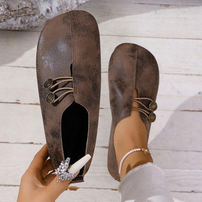 Eleganckie Ortopedyczne Buty z Unikalnym Wzorem