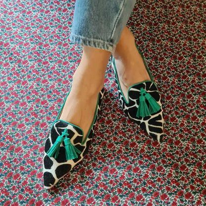 Eleganckie Ortopedyczne Buty z Unikalnym Wzorem