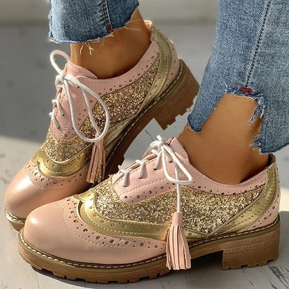 Eleganckie Ortopedyczne Buty z Unikalnym Wzorem