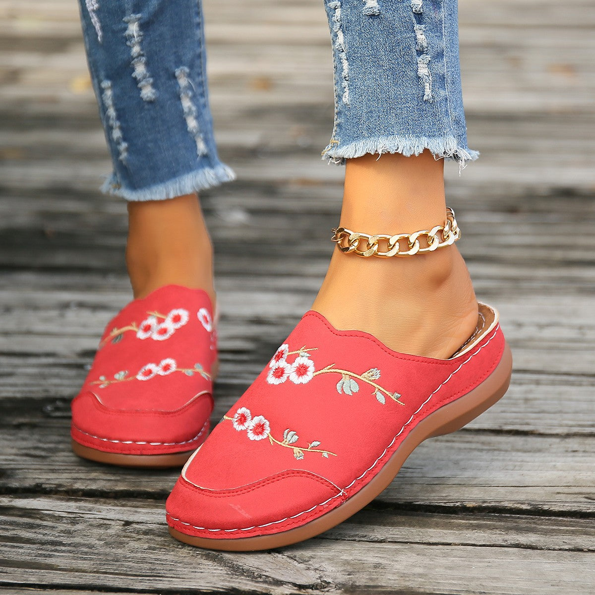 Eleganckie Ortopedyczne Buty z Unikalnym Wzorem