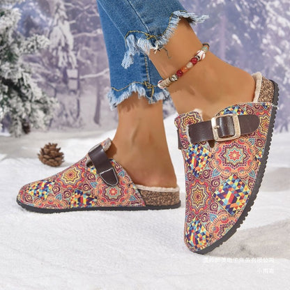 Eleganckie Ortopedyczne Buty z Unikalnym Wzorem
