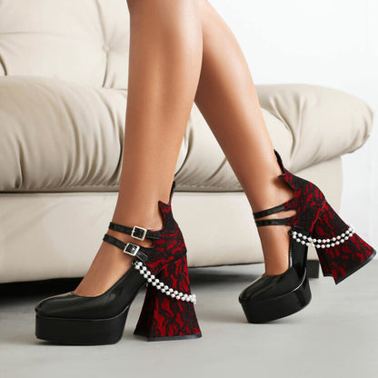 Eleganckie Ortopedyczne Buty z Unikalnym Wzorem