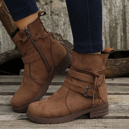 Elena® | Vintage leather boots