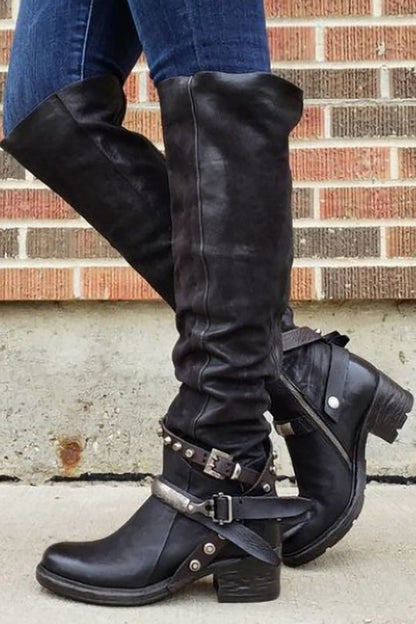 Klasyczne Ortopedyczne Kozaki w Ponadczasowym Stylu