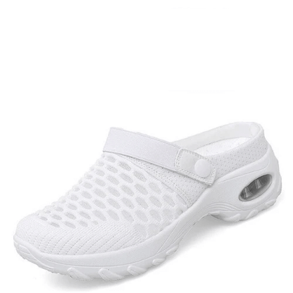 AS Dámské Air Cushion Platform Mesh Mules Sneaker Sandály