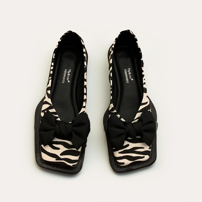 AS | Square Toe Shallow Mouth Slip-on dámské mokasíny